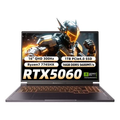 Nvidia Geforce Rtx5060 MACHENIKE R7 7745HX L16S DDR5 16 Gb RAM 1 Tb SSD 16'' QHD 300 Hz Windows 11 Pro Español latino Teclado UK - Español Latino - $26,257.00 en Mercado Libre | PrecioMX