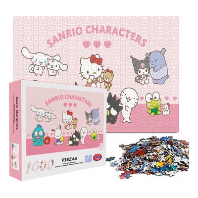 Rompecabezas 1000 Piezas De Sanrio Hellokitty Kuromi Melody Cinnamoroll Hangyodon Pochacco Badbadtz Keroppi 70x50cm Para Adultos Y Niños, Diversión Y Desafío, Juguete Educativo Para Juego Familiar - $148.00 en Mercado Libre | PrecioMX