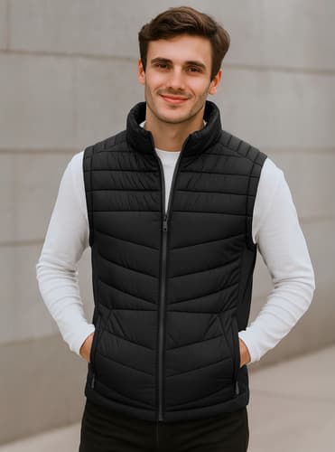 Chaleco Acolchado Ligero Impermeable Para Hombre - $268.65 en Mercado Libre | PrecioMX