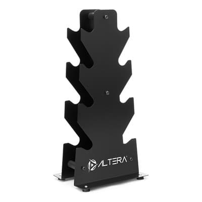 Rack Para Mancuernas Estante Porta Mancuerna Hecho De Acero Negro - $1,135.00 en Mercado Libre | PrecioMX