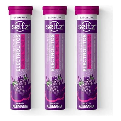 Electrolitos Eferv. 3 Pack Sabor Uva - $311.00 en Mercado Libre | PrecioMX