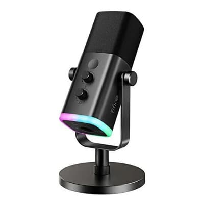 Microfono Fifine Am8 Usb Xlr Rgb Para Streaming Podcast N Negro - $960.00 en Mercado Libre | PrecioMX