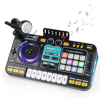 Set De Dj Musical Para Niños, Juguete Musical Interactivo De Regalo, Negro - $671.04 en Mercado Libre | PrecioMX