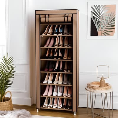 Closet Zapatera Armable De 9 Niveles