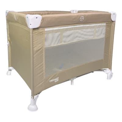 Trendy Kids Cuna Colecho Kosleepy Color Beige Diseño de la tela Liso