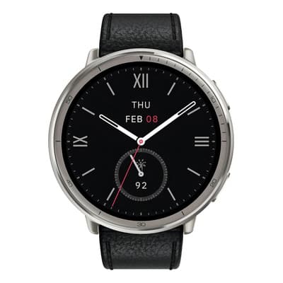 Smartwach Amazfit Active 2 Premium 1.32 Reloj Inteligente Deportivo 160+ Modos Deportivos Gps Modo De Carrera Hyrox Resistencia Al Agua 5 Atm 10días Blanco Mesh Negro