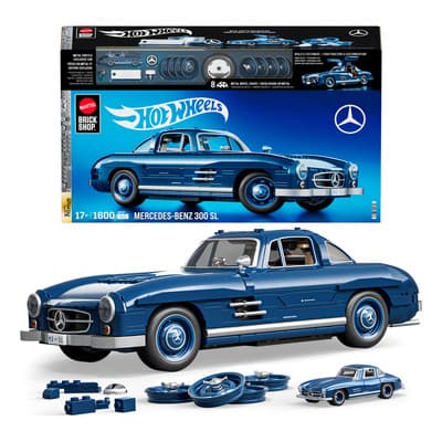 Mattel Brick Shop Hot Wheels Mercedes-benz 300 Sl Premium - $1,823.51 en Mercado Libre | PrecioMX