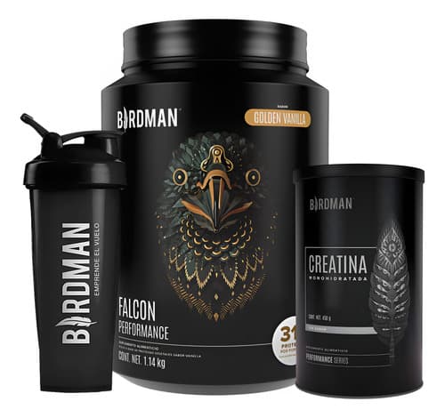 Birdman Creatina 450g + Proteína Falcon Perf 1.14kg + Shaker - $1,858.00 en Mercado Libre | PrecioMX