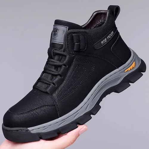 Zapatos Altos De Cuero Para Hombre, Invierno 2023, New Fashi - $652.63 en Mercado Libre | PrecioMX