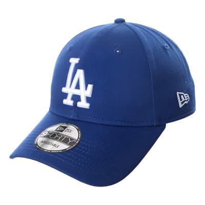New Era Gorra 9twenty Dodgers La Women Color Azul Diseño De La Tela Liso Talla Ajustable