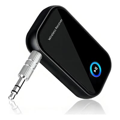 Receptor Auxiliar Bluetooth 5.0 Aux 3.5 Pare Pc Tv Bocina Laptop Y Coche Y Audio Qyju Bt-15 Plug Color Negro Manos Libres - $148.00 en Mercado Libre | PrecioMX