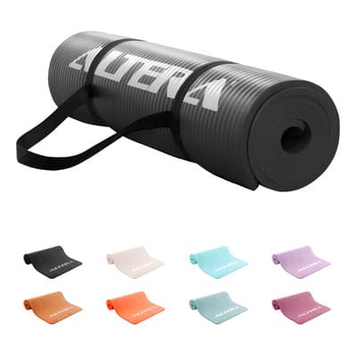 Tapete Ejercicio Altera Yoga Mat 10mm Grueso Pilates Color Negro Medianoche - $249.50 en Mercado Libre | PrecioMX