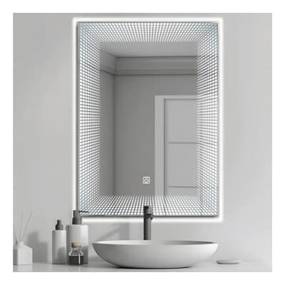 Espejo 3d Luz Led Touch Pared Tocador Baño Vestidor 3 Luces Infiniti 3d - $287.90 en Mercado Libre | PrecioMX