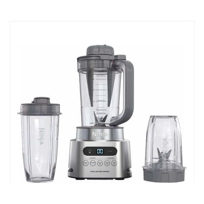 Licuadora Ninja Twisti High-Speed Blender DUO 5 Programas Auto-iQ SS151 Jarra De 1L 1 Vaso De 530 ml 1 Vaso De 710 ml