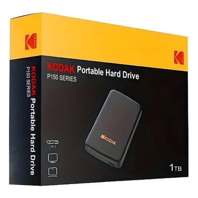 Disco Duro Externo 1tb Kodak P150 Usb 3.0 130m/s Negro - $1,165.00 en Mercado Libre | PrecioMX
