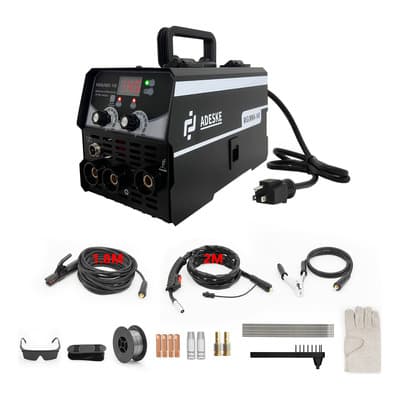 Mini Soldadora Inverter Máquina Portátil Planta Para Soldar Adeske MIG/MMA-145