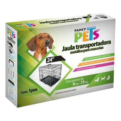 Jaula Metálica Plegable Para Mascotas 24 Fancy Pets Negro - $1,228.98 en Mercado Libre | PrecioMX