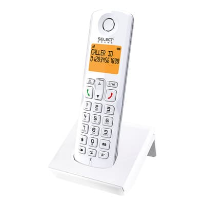 Télefono Inalámbrico Select Sound Modelo 8033 Con Identificador De Llamadas Manos Libres Color Blanco Pantalla Retroiluminada - $484.00 en Mercado Libre | PrecioMX