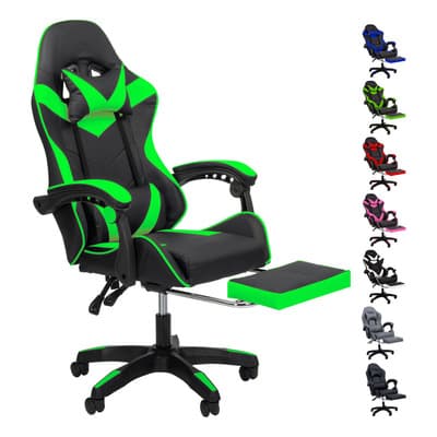 Selectshop Signature Silla Gamer Gm003 Ergonómica Verde Cuero Sintético - $1,679.00 en Mercado Libre | PrecioMX