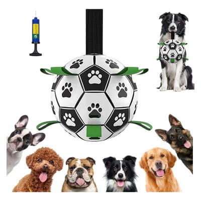 Lovepaws Juguetes Para Perros Pelota Para Perro LP0080 15cm PU Interactiva Para Mascota De Durable Y Suave