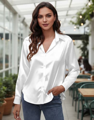 Blusa Moda Casual Holgada Elegante Manga Larga Para Mujer - $161.63 en Mercado Libre | PrecioMX
