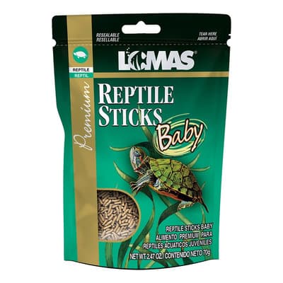 Lomas Reptile Sticks Baby 70 Grs Alimento Tortuga Crecimiento Desarrollo Salud Bienestar - $46.59 en Mercado Libre | PrecioMX