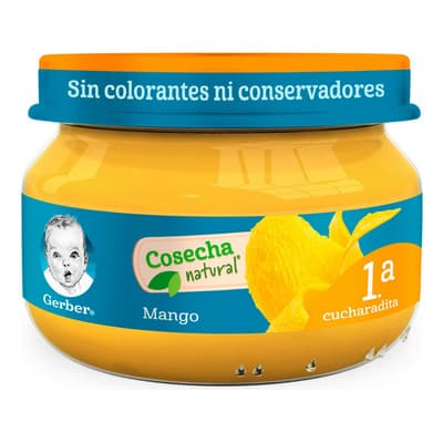 Papilla Gerber Cosecha Natural De Mango 6 Meses 71 G - $13.99 en Mercado Libre | PrecioMX