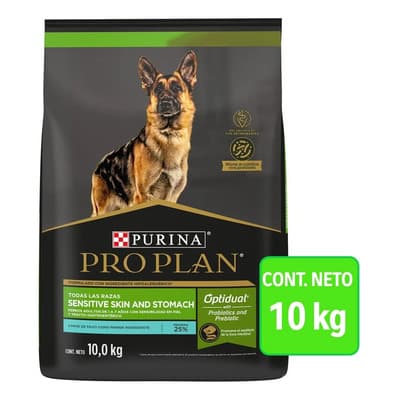Croquetas Para Perro Adulto Sabor Pavo 10 Kg Purina Pro Plan Sensitive Skin & Stomach Optidual - $1,659.00 en Mercado Libre | PrecioMX