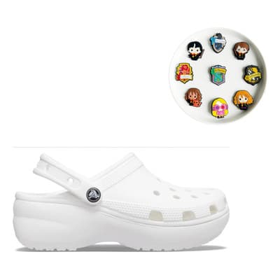 Sandalias Crocs Classic Platform Clog + Harry Potter Para