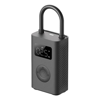 Xiaomi Air Compressor 2 Mjcqb06qw Electrica mini compresor aire portatil Color Negro pertain Neumáticos para coches motos bicicletas y scooters Baloncesto Fútbol