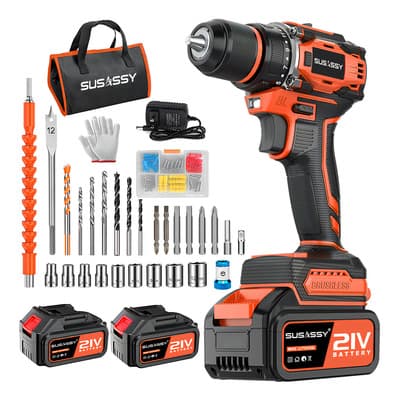 Taladro Rotomartillo Inalambrico sin Escobillas Perforación SUSASSY 2 7500mAh Baterías 3 EN 1Portabrocas Metálico Sin Llave 3/8" Embrague 25, Para Taladrar Paredes De Ladrillo, Metal, Madera - $699.00 en Mercado Libre | PrecioMX