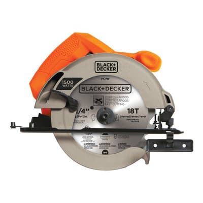 Sierra circular eléctrica Black+Decker Pro CS1024 184mm 1.5kW naranja 50Hz/60Hz