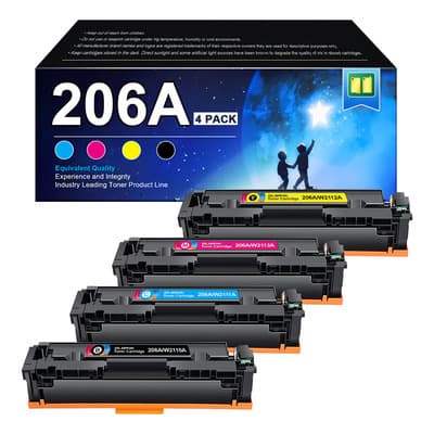 Tóner Alternativo OLORVA 206A Negro Compatible con HP Color LaserJet Pro