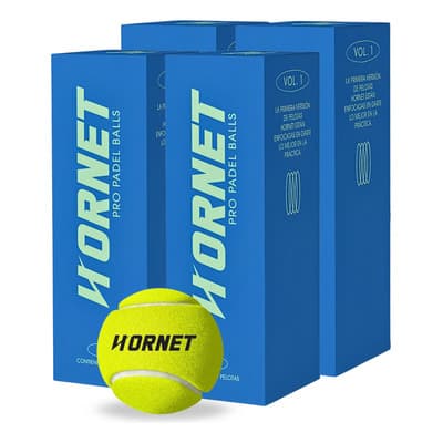 Pelotas Padel Sin Presión Prohornet 12 Unidades Alta Resistencia Entrenamiento/profesional Verde - $799.00 en Mercado Libre | PrecioMX