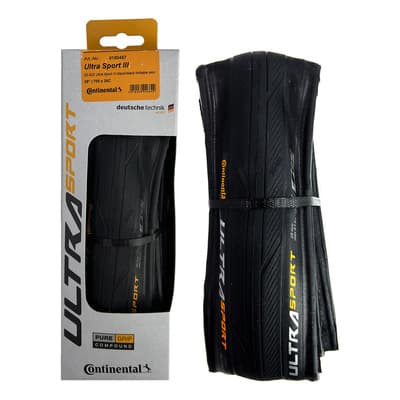 1 Llanta Continental Ultra Sport 3 Plegable 700x25 Ruta