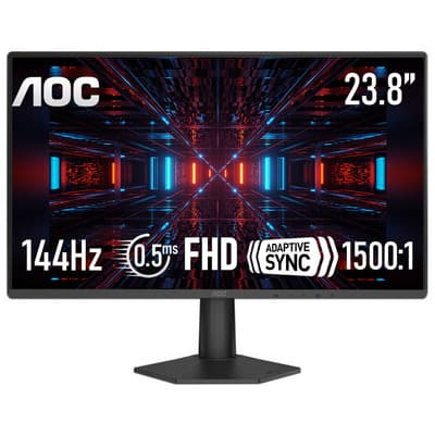 Monitor Gamer 23.8 Aoc 24g50f 0.5ms 144hz Full Hd Ips Led Hdmi Displayport Adaptive-sync Negro