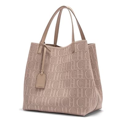 Bolso Mano Mujer Gran Capacidad Compras Sencillo Informal Acabado De Los Herrajes Oro Color Caqui Correa De Hombro Caqui Diseño De La Tela Lisa