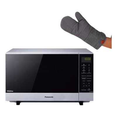 Combo Microondas Panasonic 1.0p3 Nn-gf574mrph +guante Cocina - $6,597.00 en Mercado Libre | PrecioMX