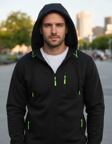 Sudadera Hombre Con Capucha Deportiva Con Cierre Hoodie - $148.99 en Mercado Libre | PrecioMX