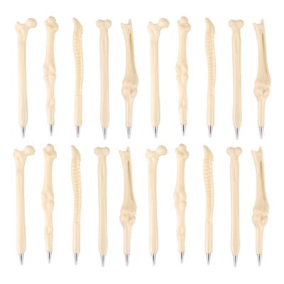20 Plumas Hueso Boligrafos Hueso Doctor Doctora Tinta Negro,bolígrafo De Regalo Azul, Regalo De Enfermera, Regalo De Decoración Gótica, Bolígrafo De Esqueleto Óseo Del Médico - $138.98 en Mercado Libre | PrecioMX