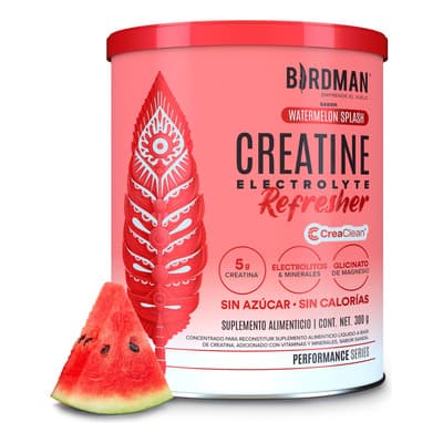 Birdman Creatine Refresher | Creatina Monohidratada Con Electrolitos, Magnesio Y Vitaminas | Watermelon Splash | 30 Porciones - $510.00 en Mercado Libre | PrecioMX