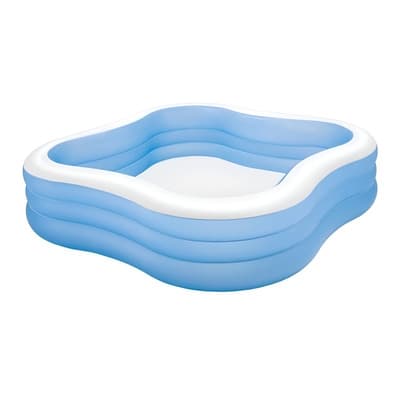 Alberca Inflable Cuadrada Intex 57495 De 2.29m X 2.29m X 56cm 1250l Amarilla Y Azul Caja Amarillo/azul - $603.00 en Mercado Libre | PrecioMX