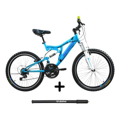 Combo Bicicleta Benotto Sniper R24 21v Con Bomba De Aire Azul - $5,599.00 en Mercado Libre | PrecioMX