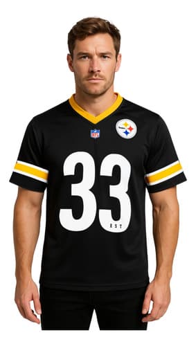 Nfl Playera Aficionado Pittsburgh Steelers Negro De Hombre - $474.05 en Mercado Libre | PrecioMX