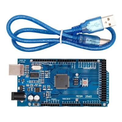 Placa Electrónica Para Arduino Mega 2560 Con Cable Usb - $341.57 en Mercado Libre | PrecioMX