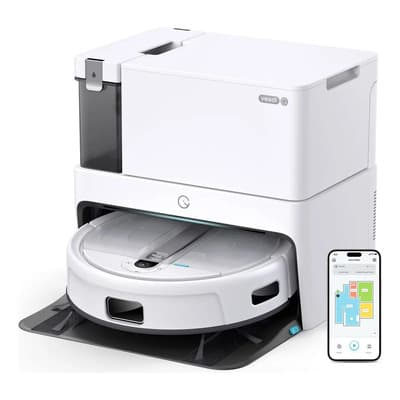 Yeedi Robot Aspirador Y Trapeador En Cubo, Secado Automáti. Color Blanco