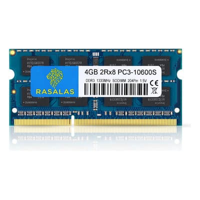 Sodimm Pc3-10600s Memoria Ram Raspas Azul De 4 Gb, 2rx8 Ddr3