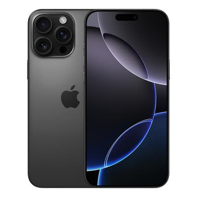 iPhone 16 Pro Max (sólo eSIM) 256 GB titanio negro - Excelente (Reacondicionado)