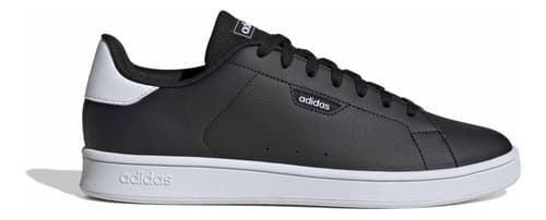 Tenis Hombre adidas Urban Court Negro Casual Deportivo Escolar Cintas Ajustables Para Caballero