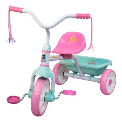Triciclo Apache Con Cajuela Blanco/rosa - $1,099.00 en Mercado Libre | PrecioMX